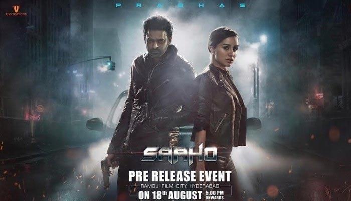 Saaho pre-release event details revealed