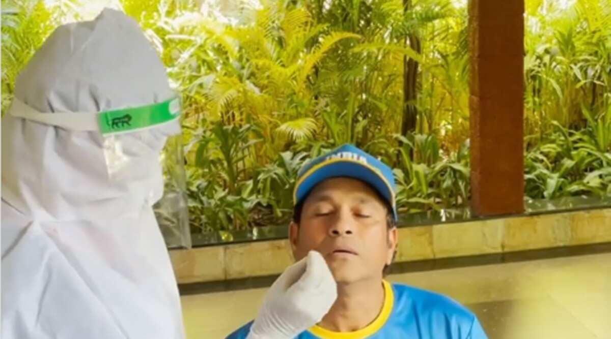 Sachin tests positive for COVID-19
