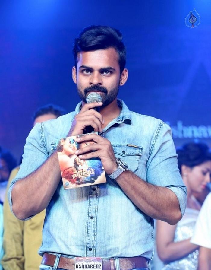 Sai Dharam Tej Speaking About Mega Brothers Chiru and Pawan