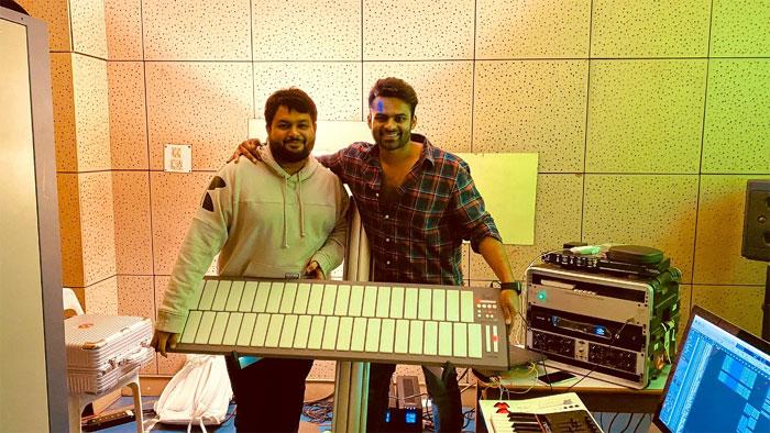 Sai Tej Surprise Gift to SS Thaman