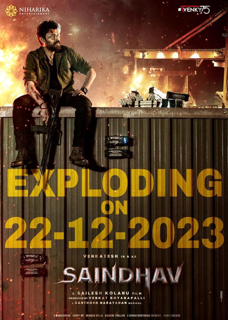 Saindhav Releasing Worldwide On December 22nd