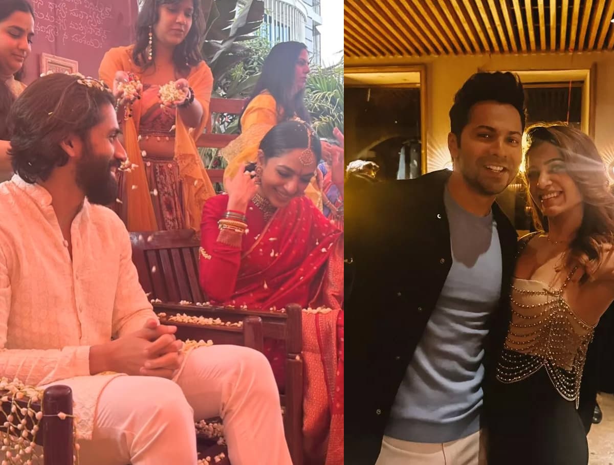 Samantha and Varun Stunning Party Dance Goes Viral
