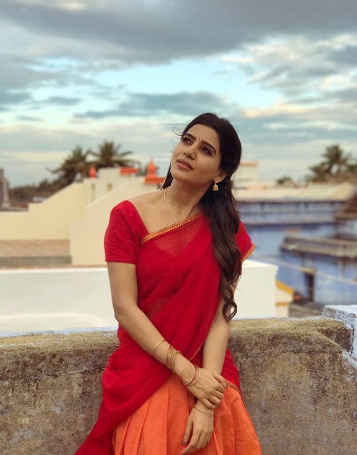 Samantha in Langa Voni Look