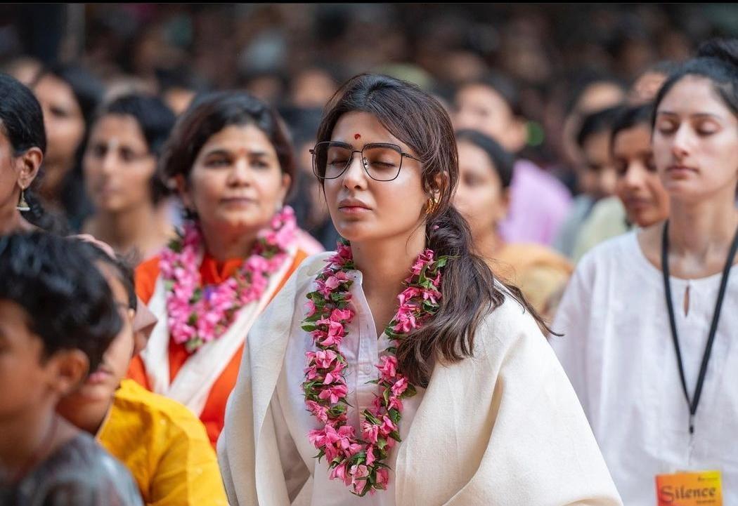 Samantha is once again close to spirituality