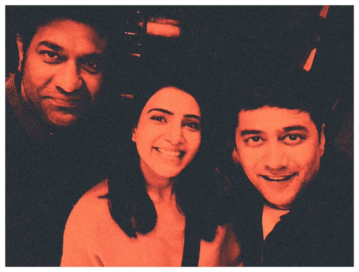Samantha Joins Manmadhudu 2 Shooting