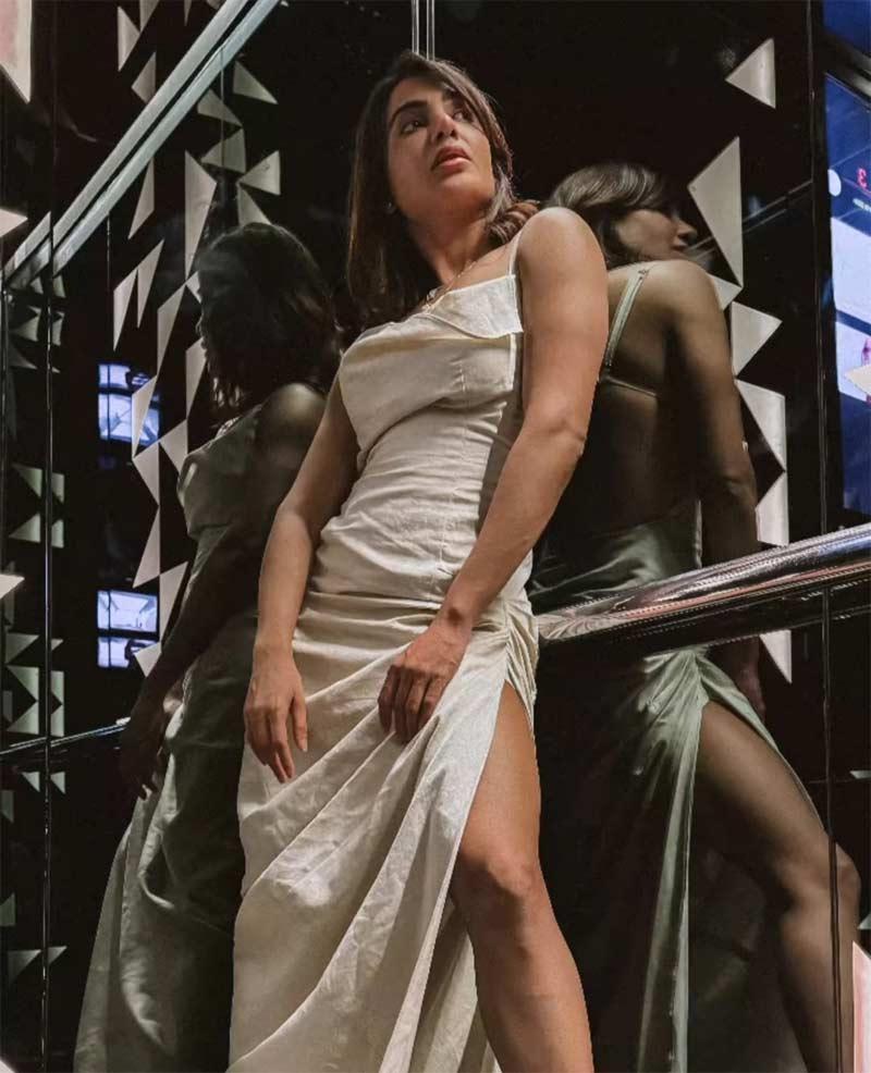 Samantha new year look goes viral