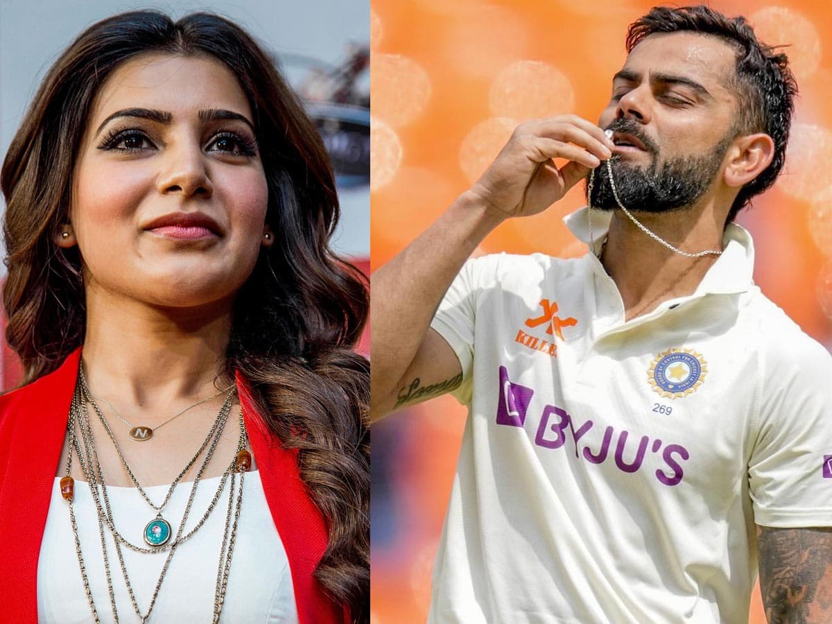  Samantha said Virat Kohli is an inspiration