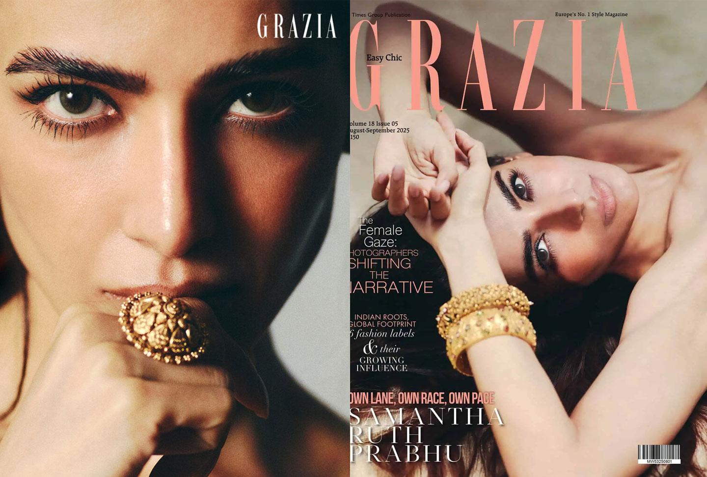 Samantha stuns in new photoshoot for Grazia