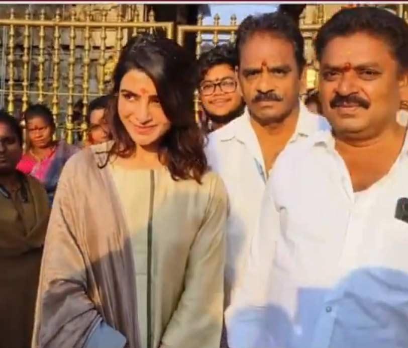  Samantha Visit Tiruchanur Sri Padmavati Temple