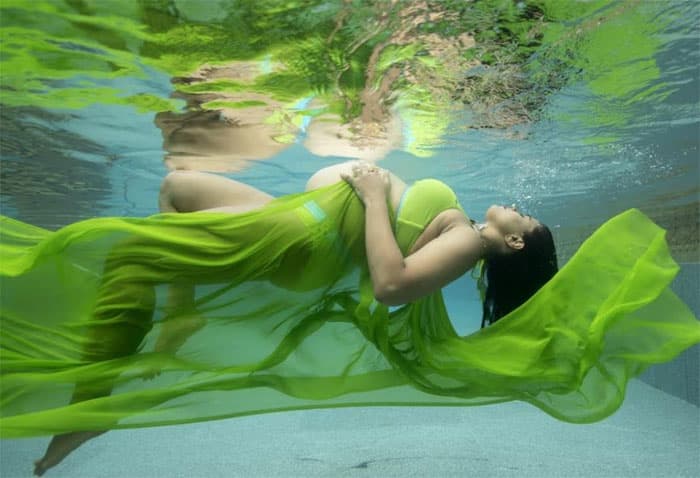 Sameera Reddy Hot Photoshoot with Baby Bump