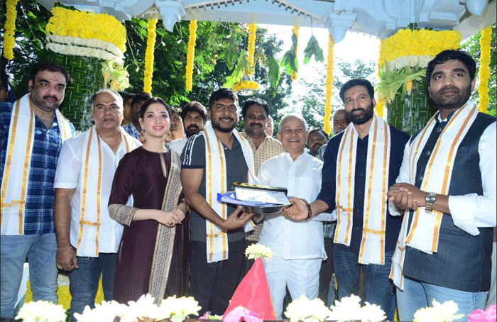 Sampath Nandi and Gopichand Movie Launched