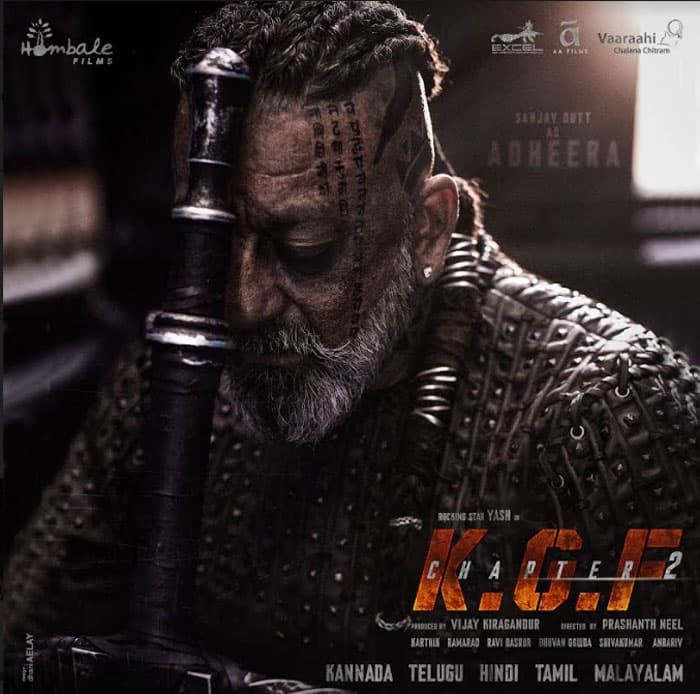 Sanjay Dutt First Look Poster From KGF Chapter 2 released