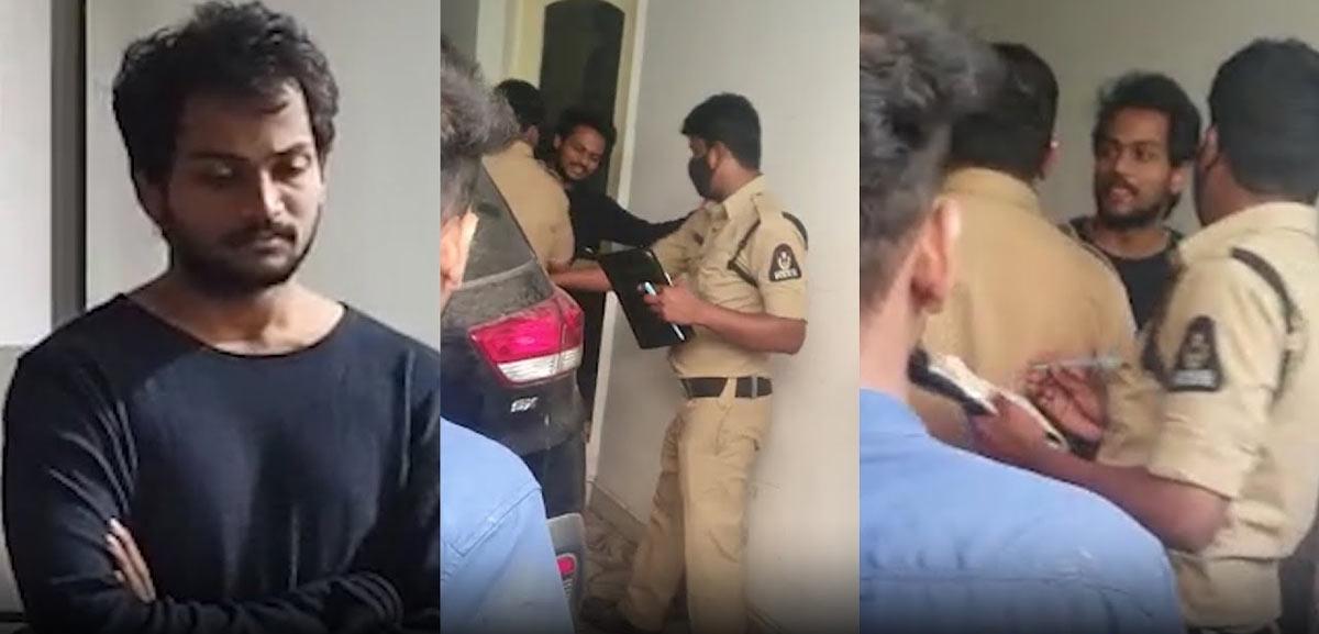 Shanmukh Caught In Drunk and Drive Accident