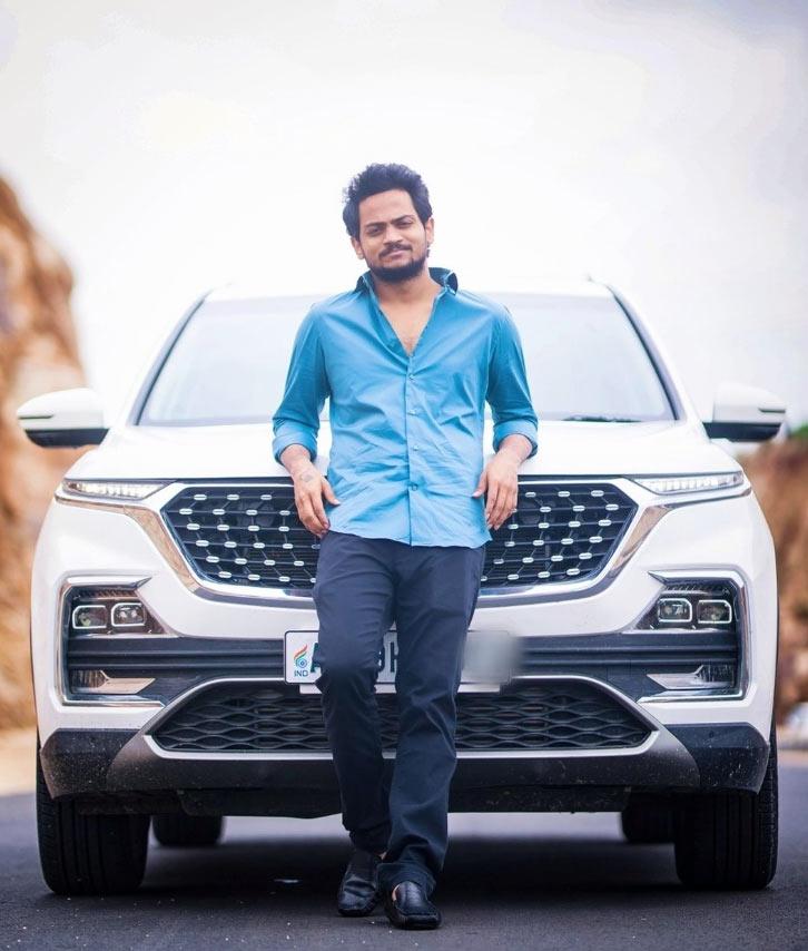 Shanmukh Jaswanth New Car