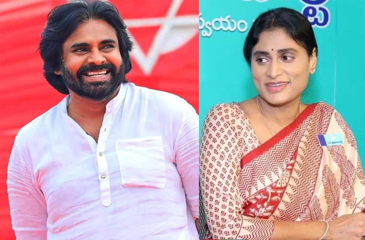 Sharmila said congrats.. Pawan smiled!