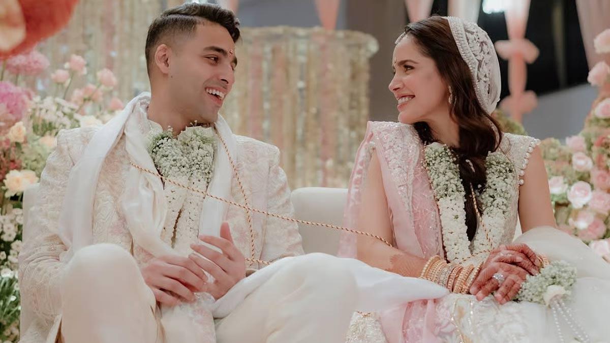 Shazahn Padamsee ties the knot with Ashish Kanakia