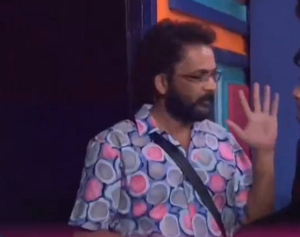 Shivaji shocked the housemates