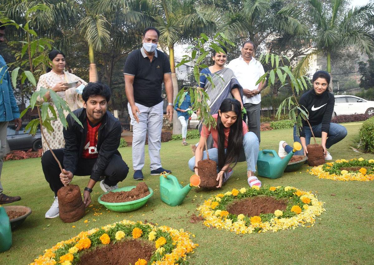 Shyam Singha Roy team accepted Green India Challenge