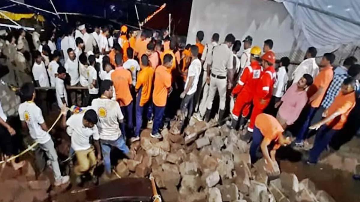 Simhachalam Chandanotsavam Turns Tragic as Wall Collapses