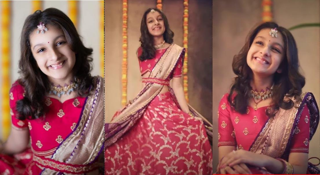 Sitara stunning Sankranthi video go viral