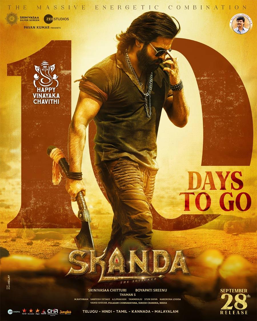 Skanda promotions hungama start