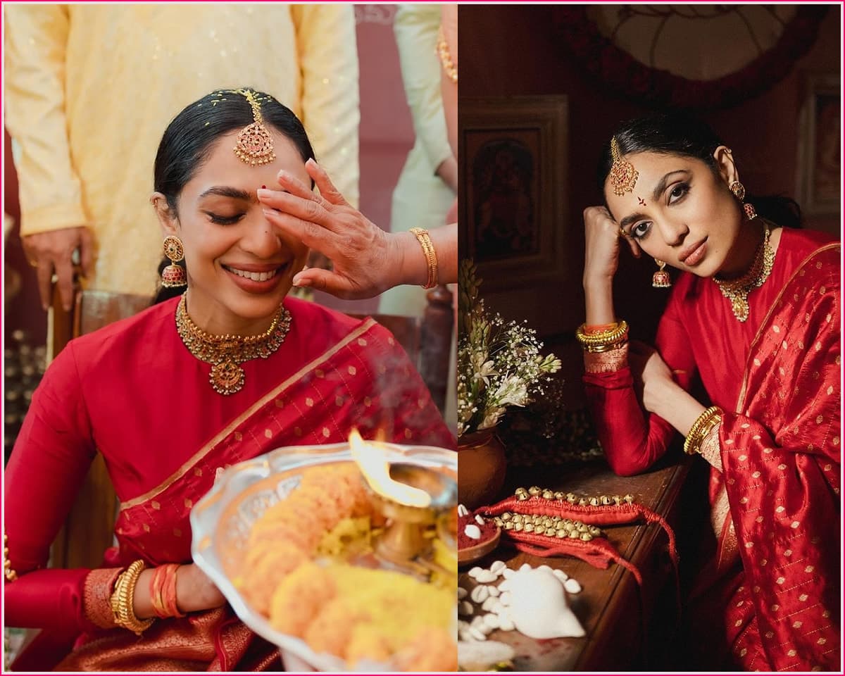 Sobhita Dhulipala Radiant Glow As A Bride
