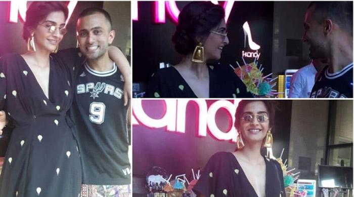 Sonam Kapoor Parties With Anand Ahuja at I-Kandy