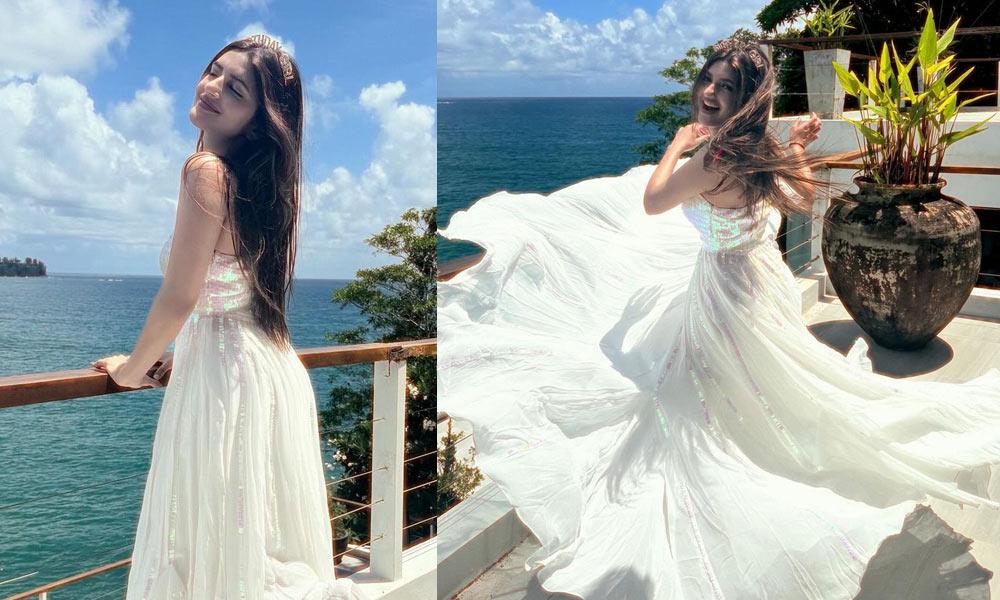 Sreeleela in White Outfit 