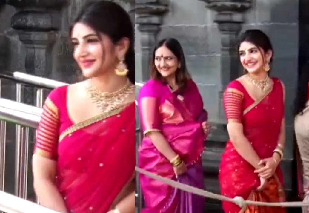 Sreeleela Visits Tirumala Tirupati Devasthanam