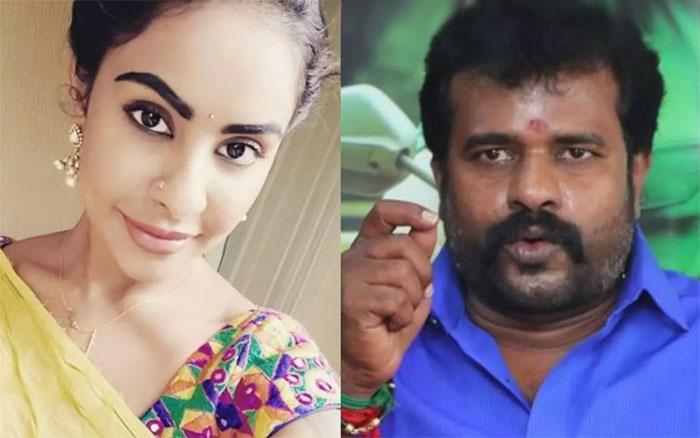 Sri Reddy files complaint against Tamil film director Varahi