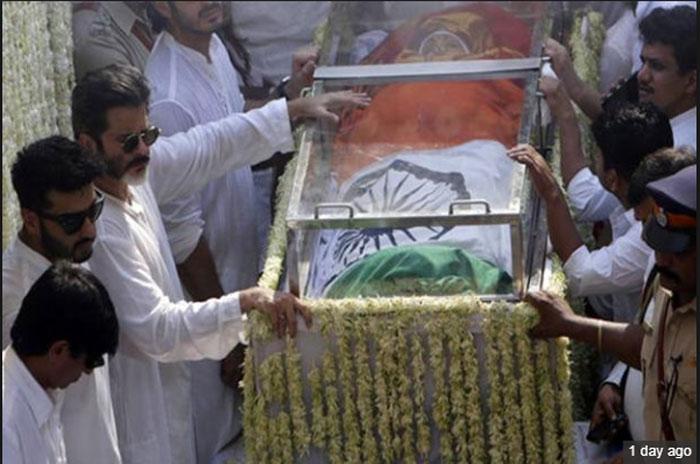 Sridevi Last Rites Details