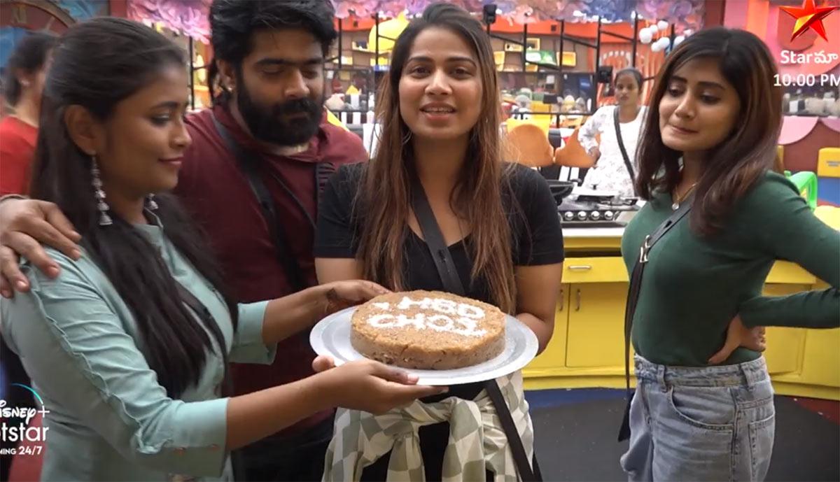 Srihan birthday celebrations at Bigg Boss house 