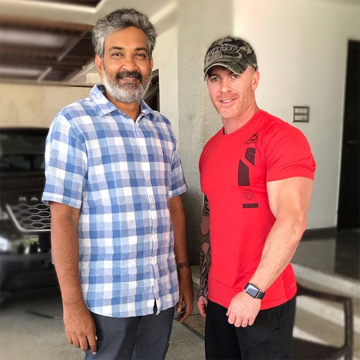 SS Rajamouli Starts Works for RRR
