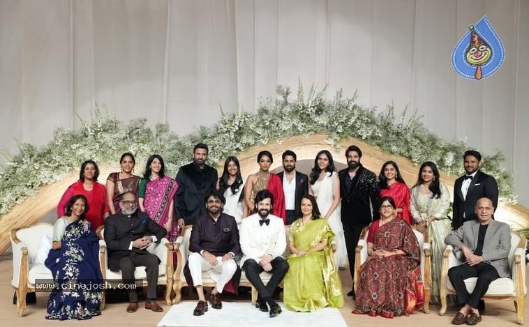Star family not seen at Akhil reception