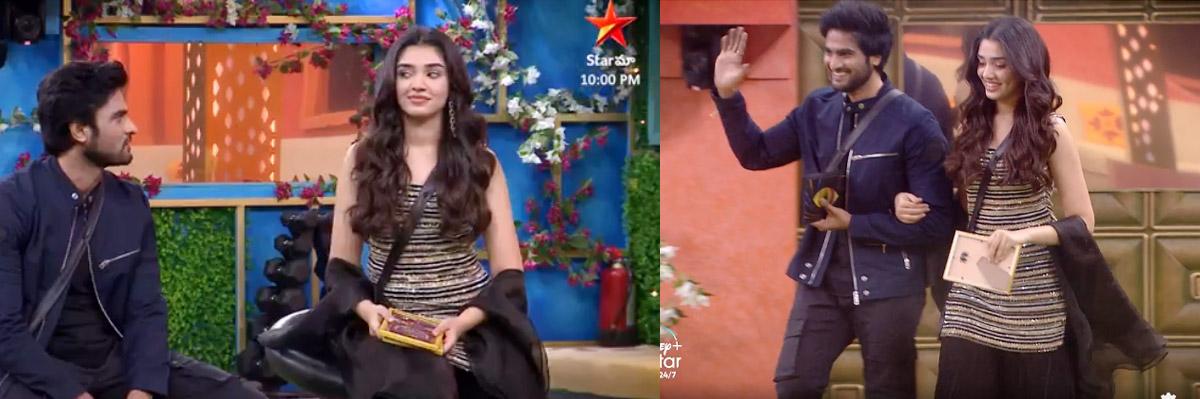 Sudheer Babu - Kriti Shettyin the Bigg Boss house