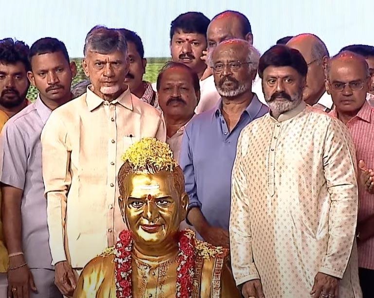 Superstar Rajinikanth key comments on Chandrababu