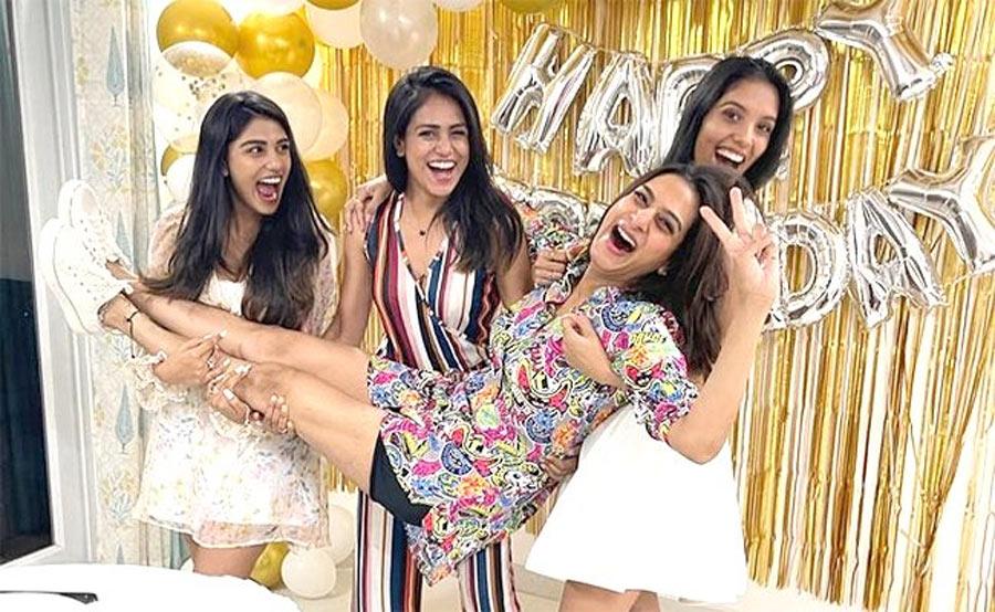 Surekha Vani Daughter Surprised her mother on her 40th Birthday