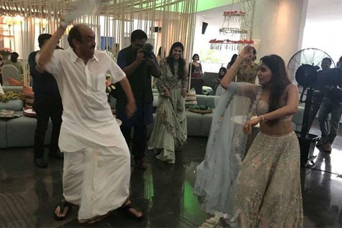 Suresh Babu FUNNY Dance With Bride Girl Samantha