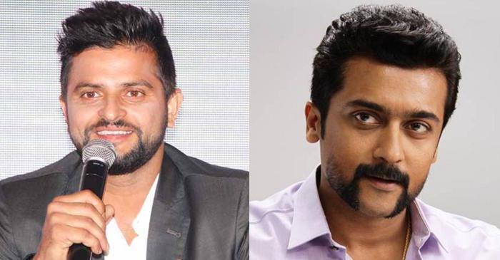 Suresh Raina Chit chat with Suriya