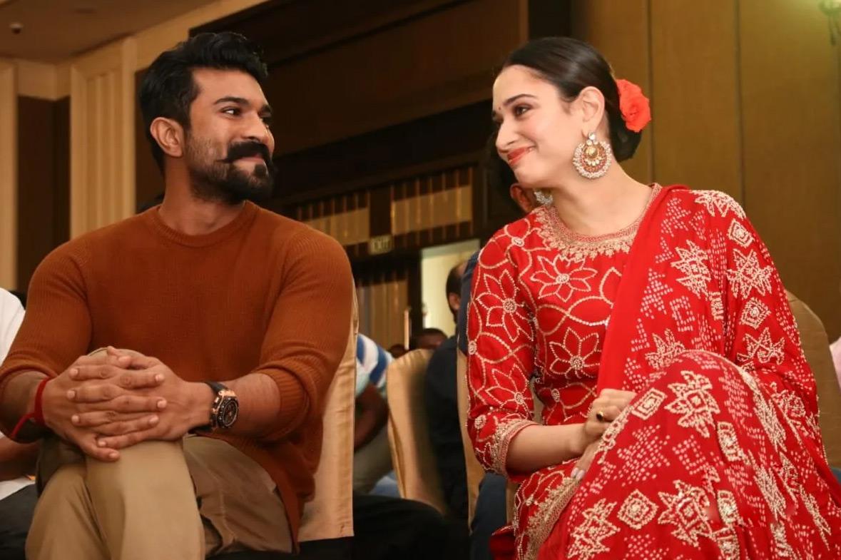 Tamannaah Interesting Comments on Ram Charan