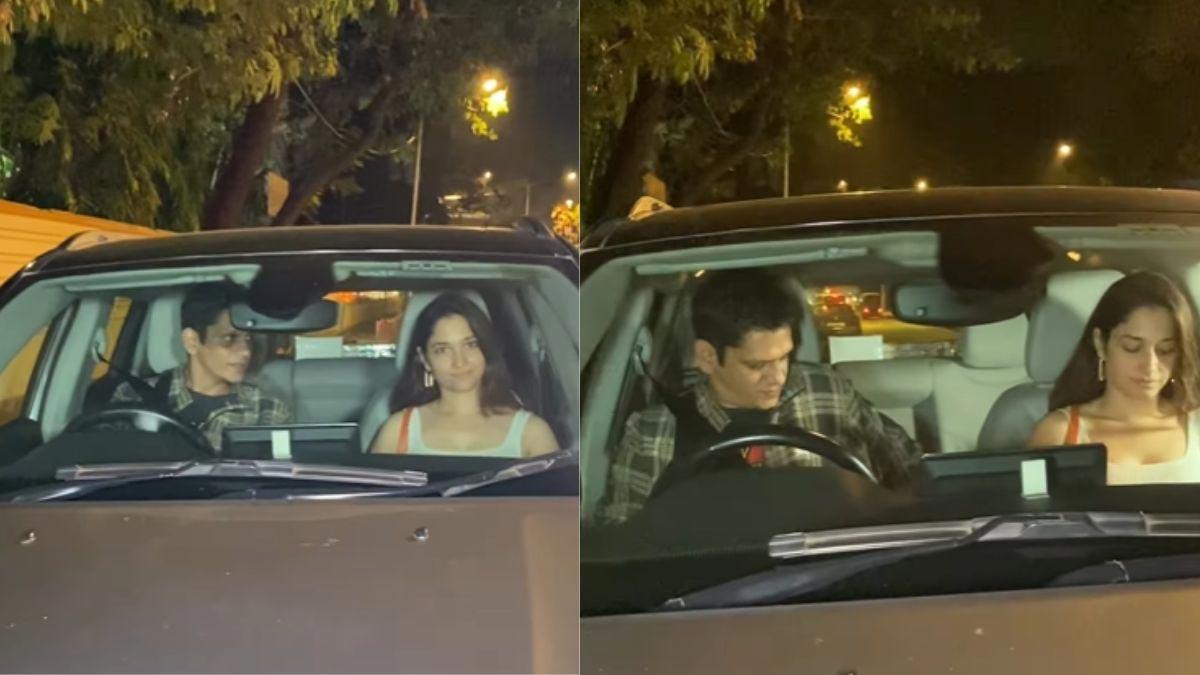 Tamannaah spotted with her boyfriend