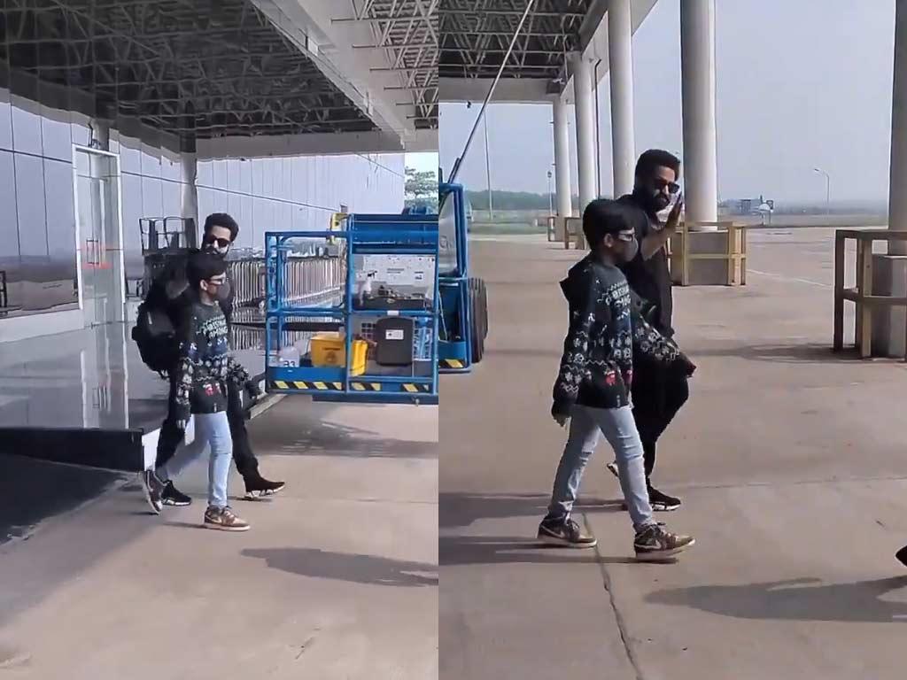 Tarak family vacation in Japan