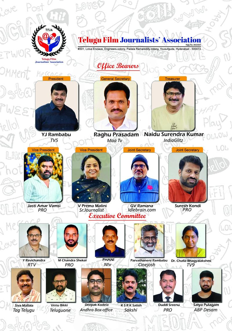 TFJA new executive committee