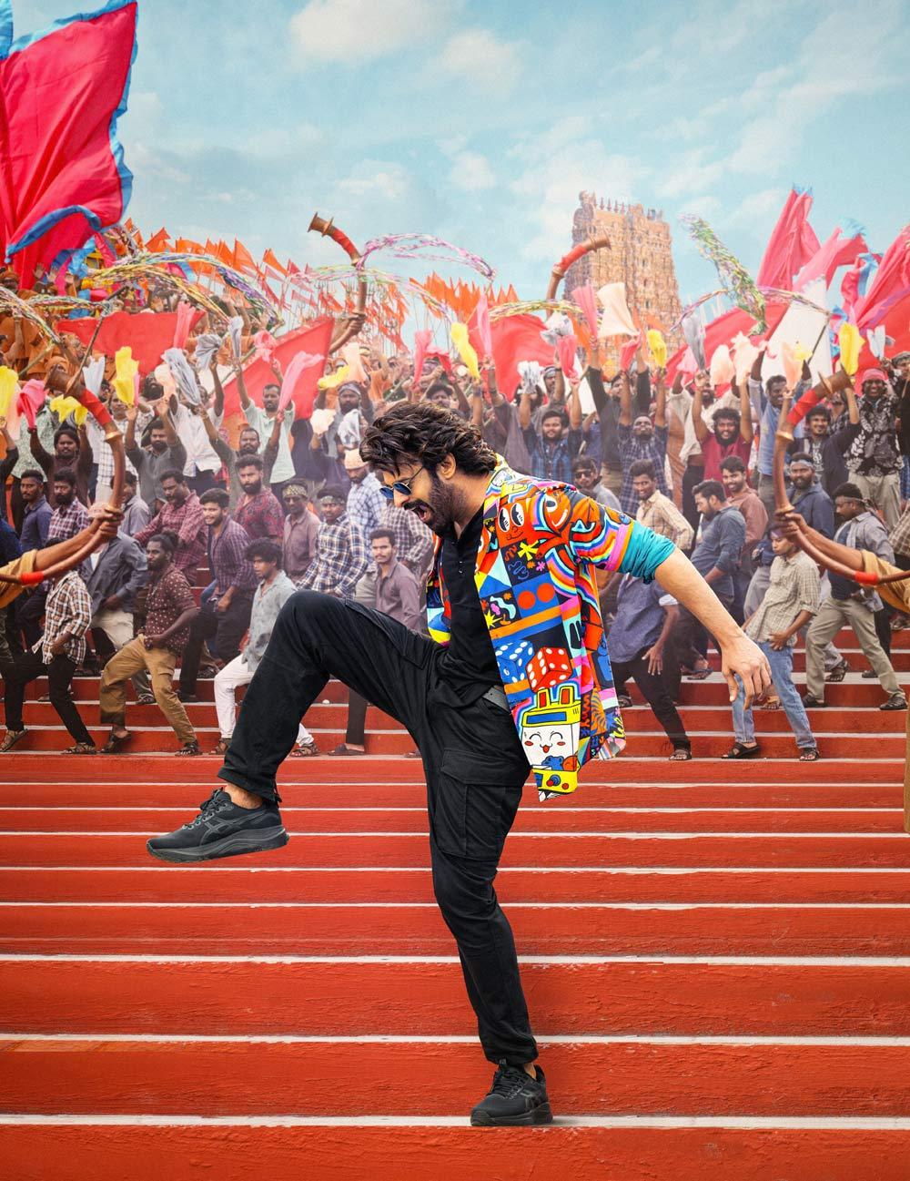 The first song Rebel Saab from Rebel Star Prabhas