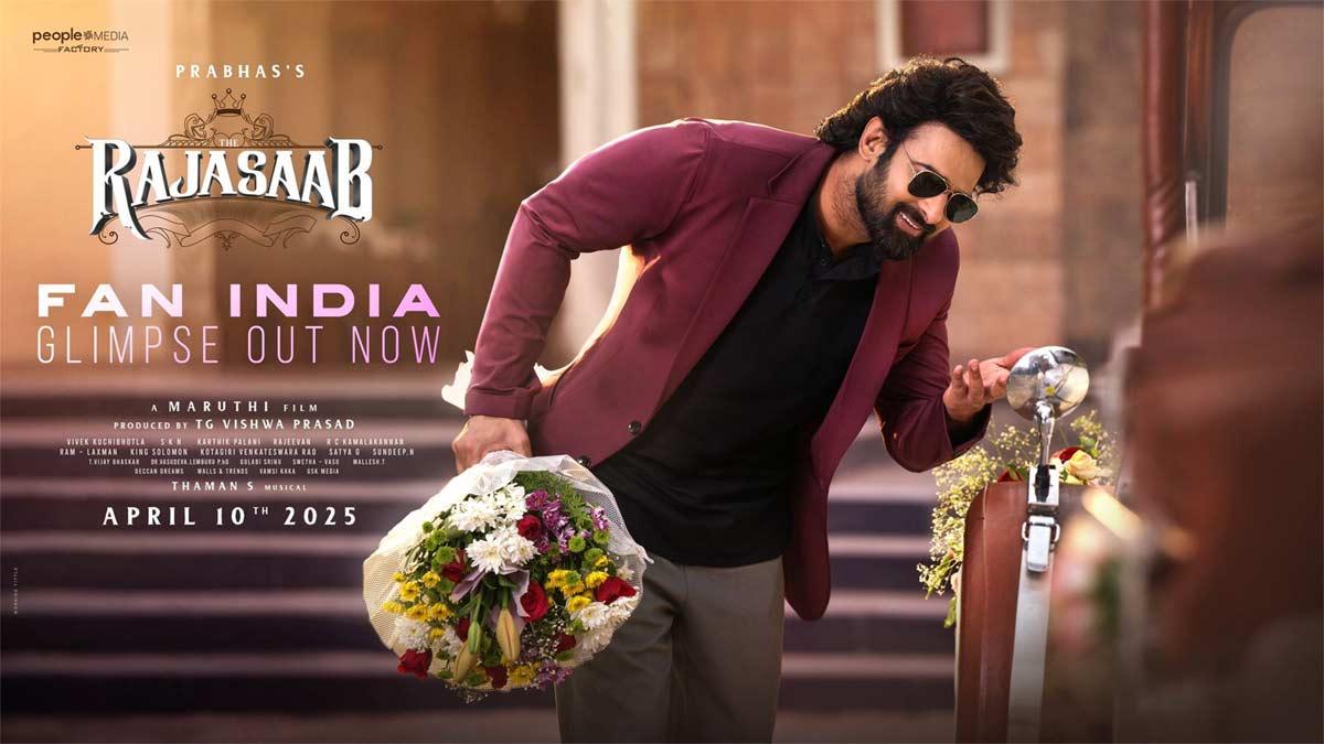 The Raja Saab Fan India Glimpse out now