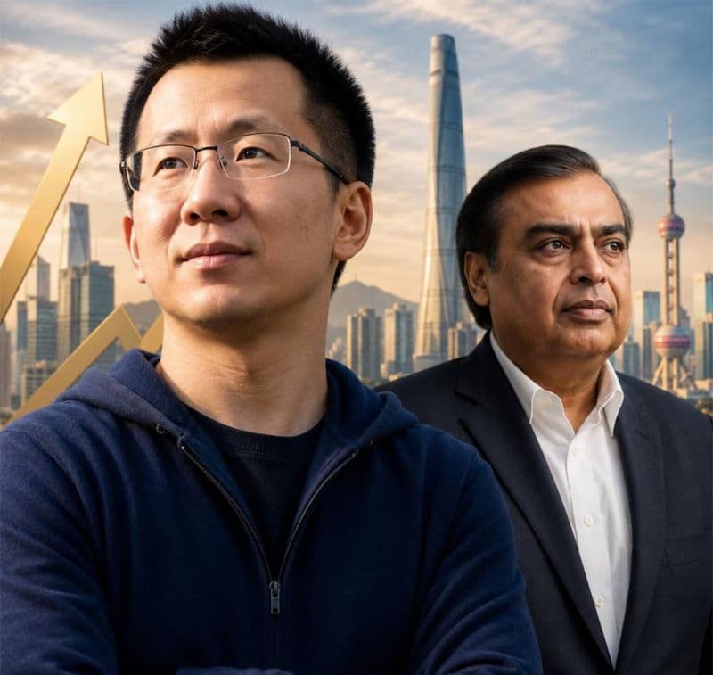TikTok Billionaire Overtakes Mukesh Ambani