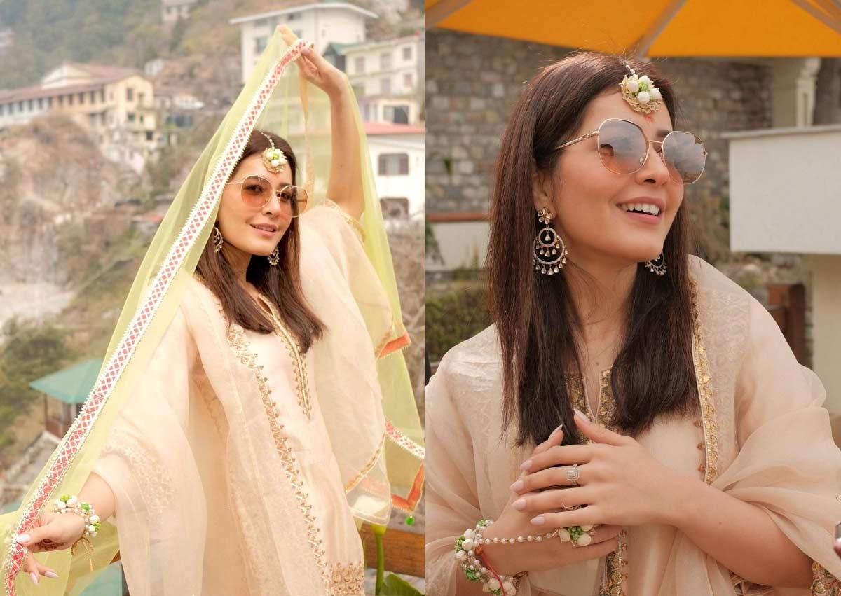 Top heroine in Haldi celebrations