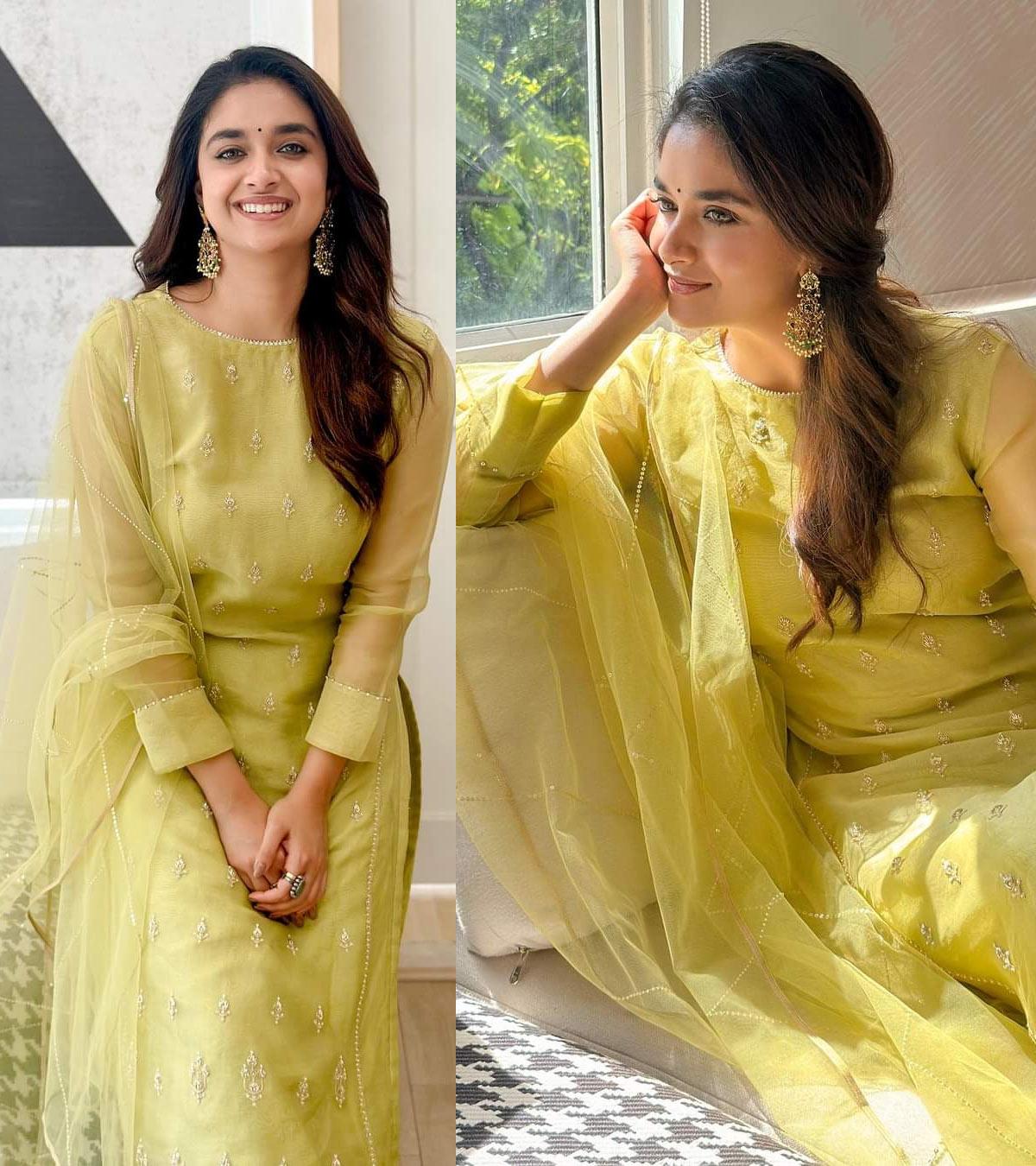 Traditional Beauty Keerthy Suresh