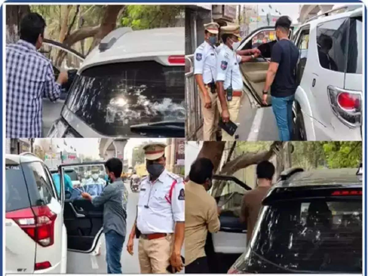 Traffic police impose fine to Allu Arjun 