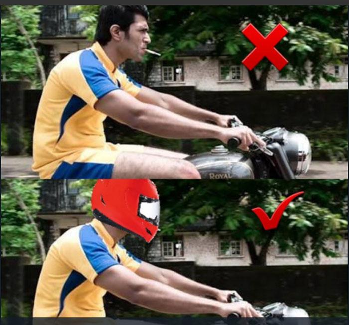 Traffic Police Uses Arjun Reddy